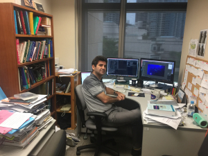 Dr Pablo Saz Parkinson of HKU Physics Department and Laboratory for Space Research applying sophisticated machine learning techniques to produce a ranked list of predicted pulsars for FAST to work on